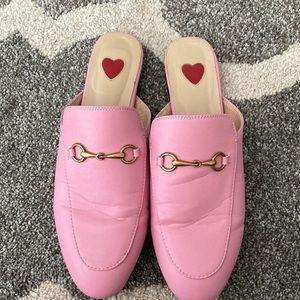 Pink Mules
